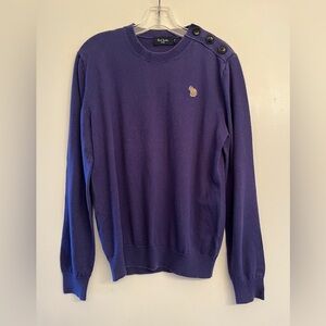 Paul Smith Sweater in indigo color size M